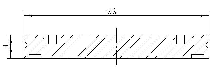 ISO真空盲板