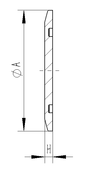 KF真空盲板